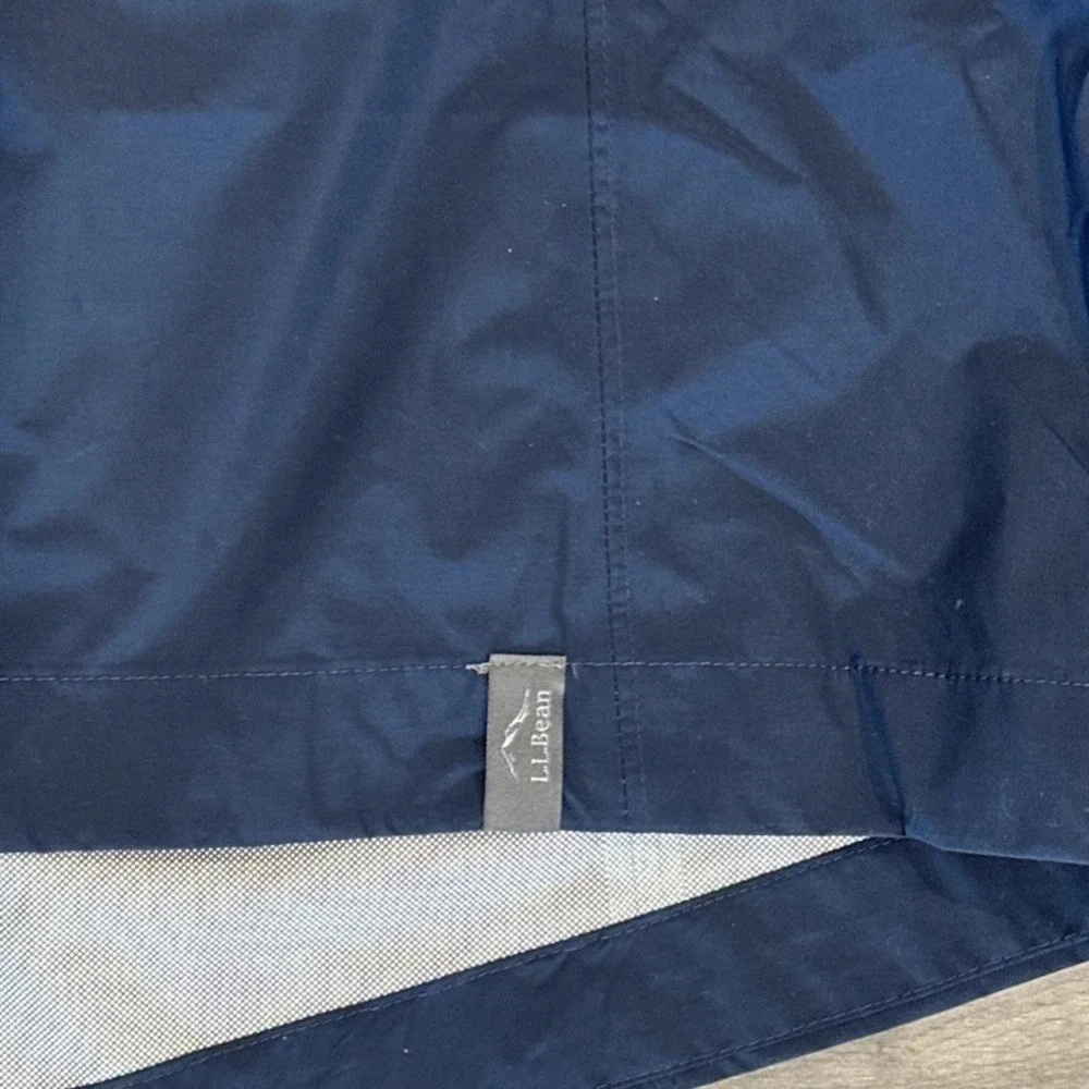 LL Bean Women's Meridan Rain Coat, Carbon Navy, Large, New - Picture 5 of 9